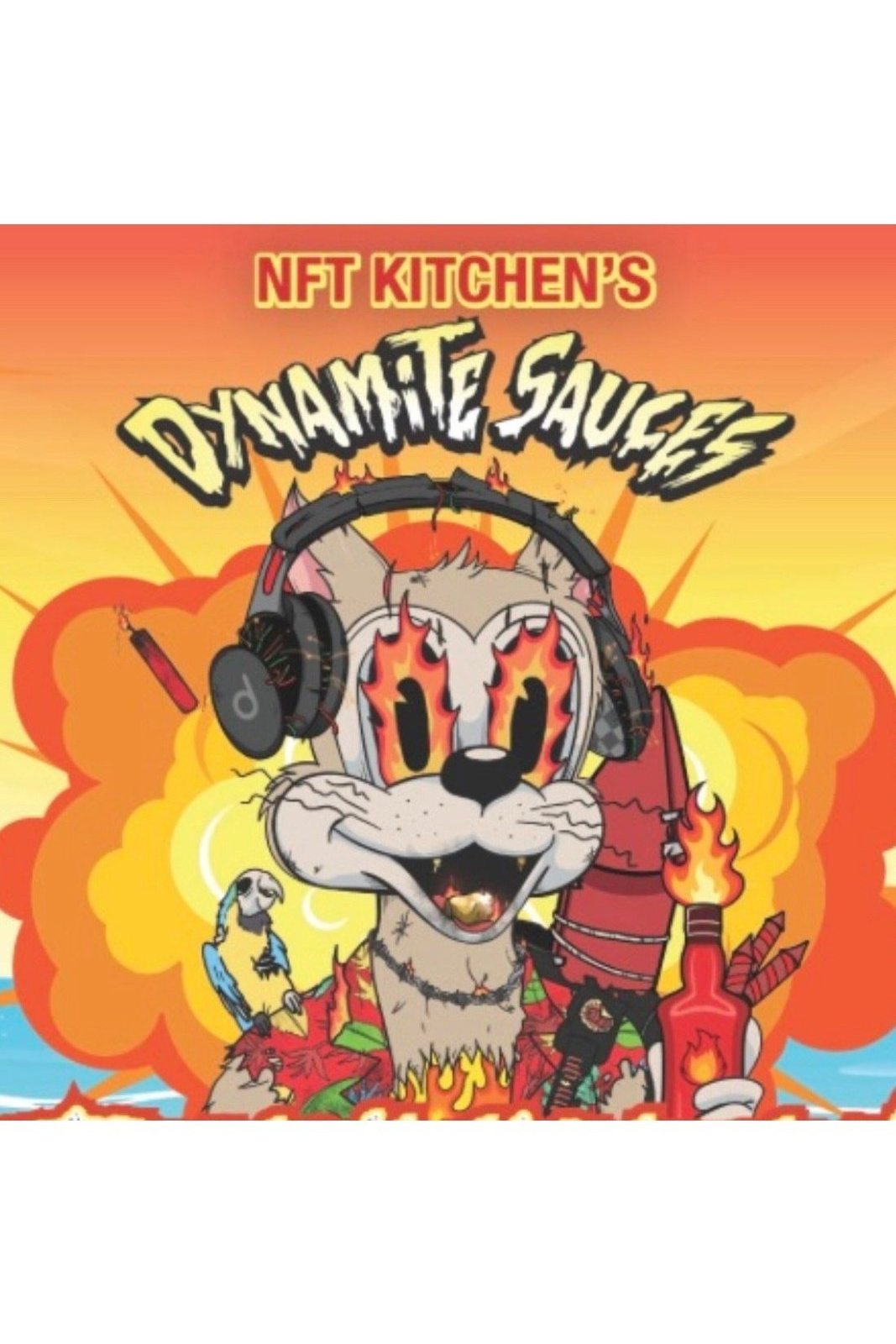 Tropical Explosion Hot Sauce (5oz)