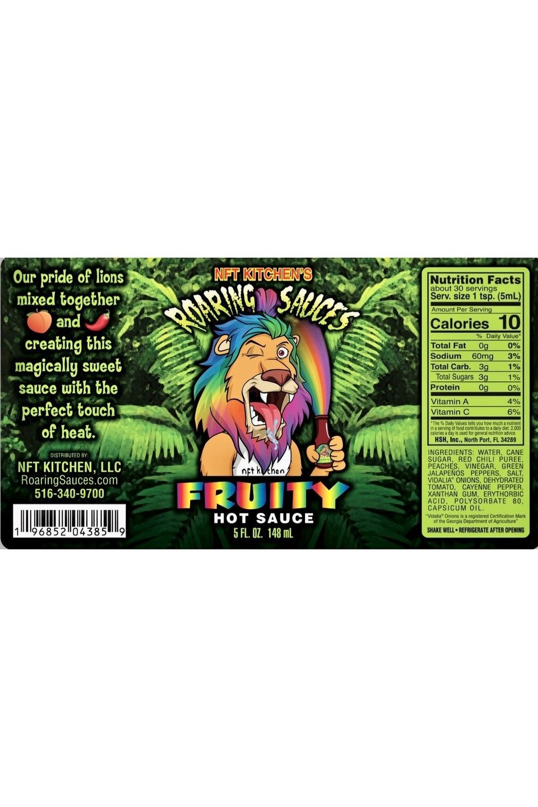 Fruity Hot Sauce (5oz)