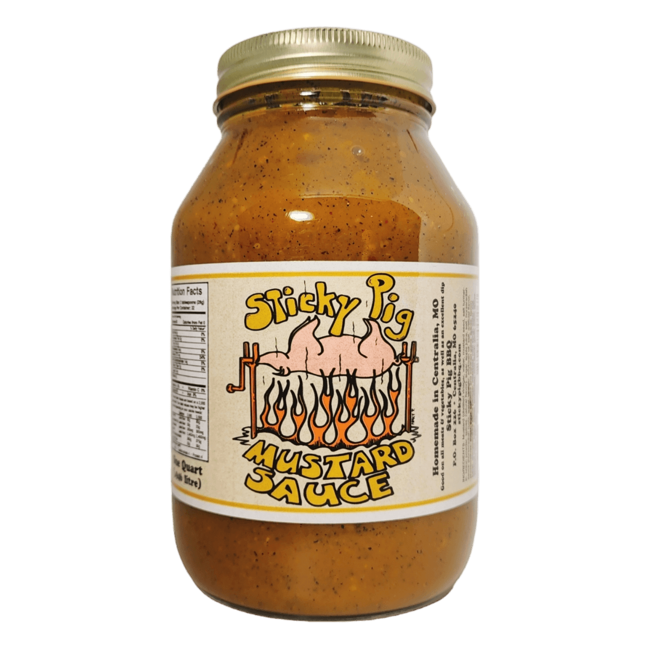 Sticky Pig Mustard Sauce
